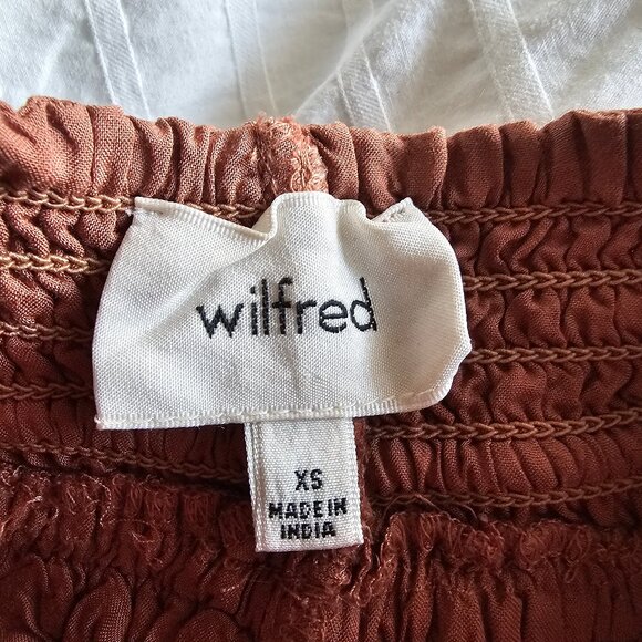 Aritzia Wilfred Nanterre Pant - Mocha - Sz XS - NWT - Picture 7 of 13